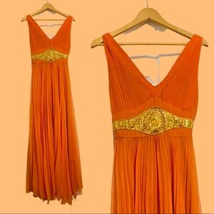 Orange night dress